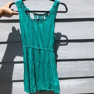 Turquoise dress